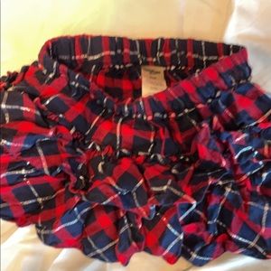 PLAID OSH KOSK CHRISTMAS SKIRT